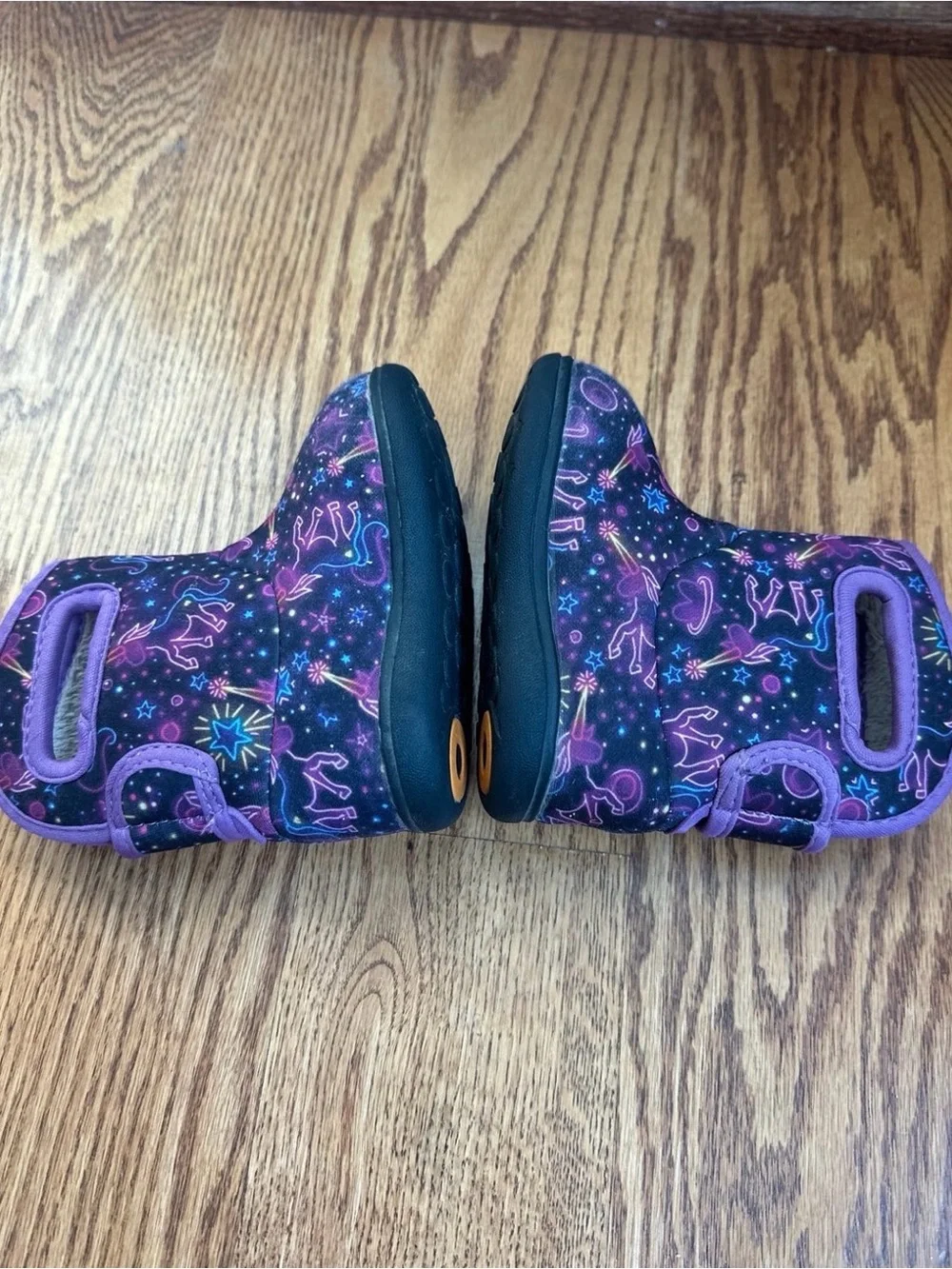 Bogs Baby Boots Girls Size 5 Unicorn Galaxy